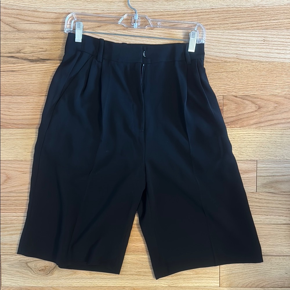 H&M Black Bermuda Trouser Short